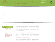 Tablet Screenshot of gitesalpesmancelles.fr